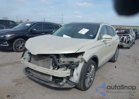 2016 Lincoln Mkx Reserve z USA, uszkodzony, nr VIN 2LMTJ6LR2GBL54800